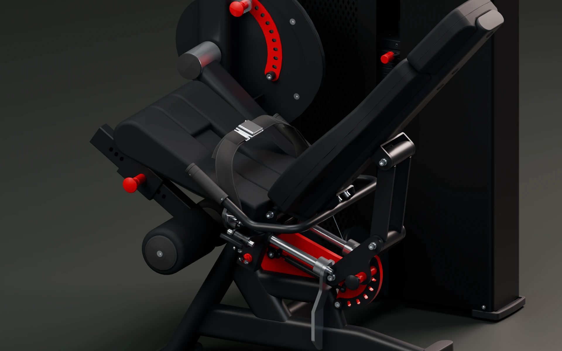 Thigh and roller